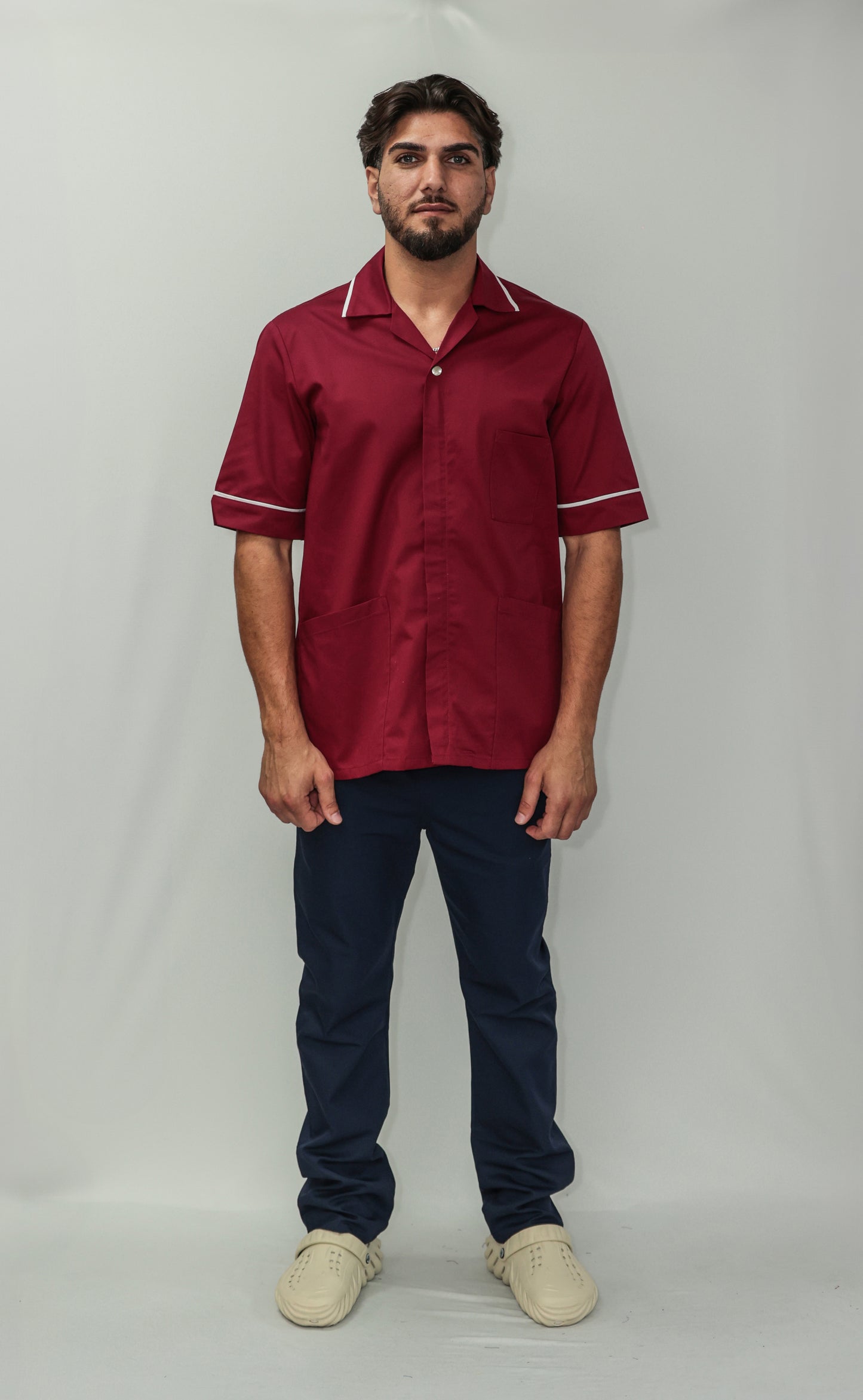 Male Tunic White Piping