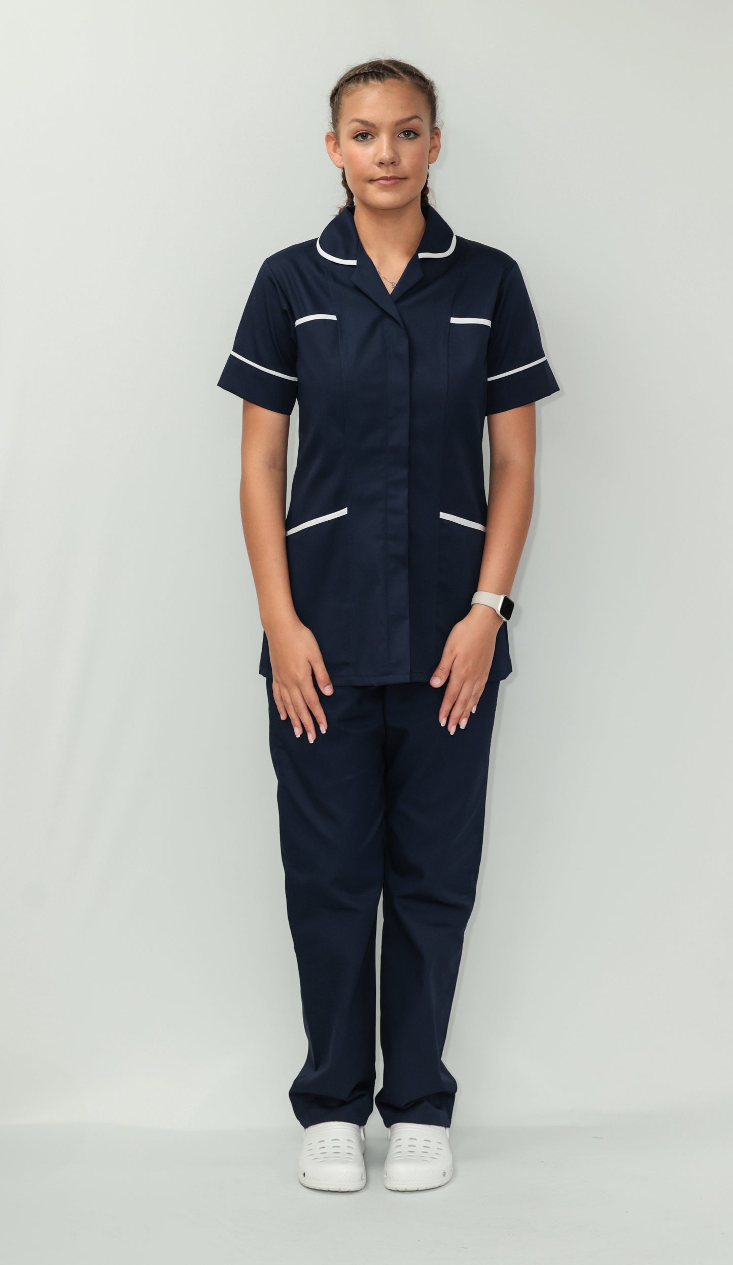 Female Tunic White Piping