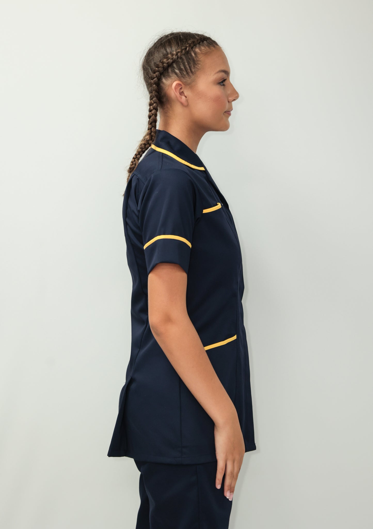 Female Tunic White Piping