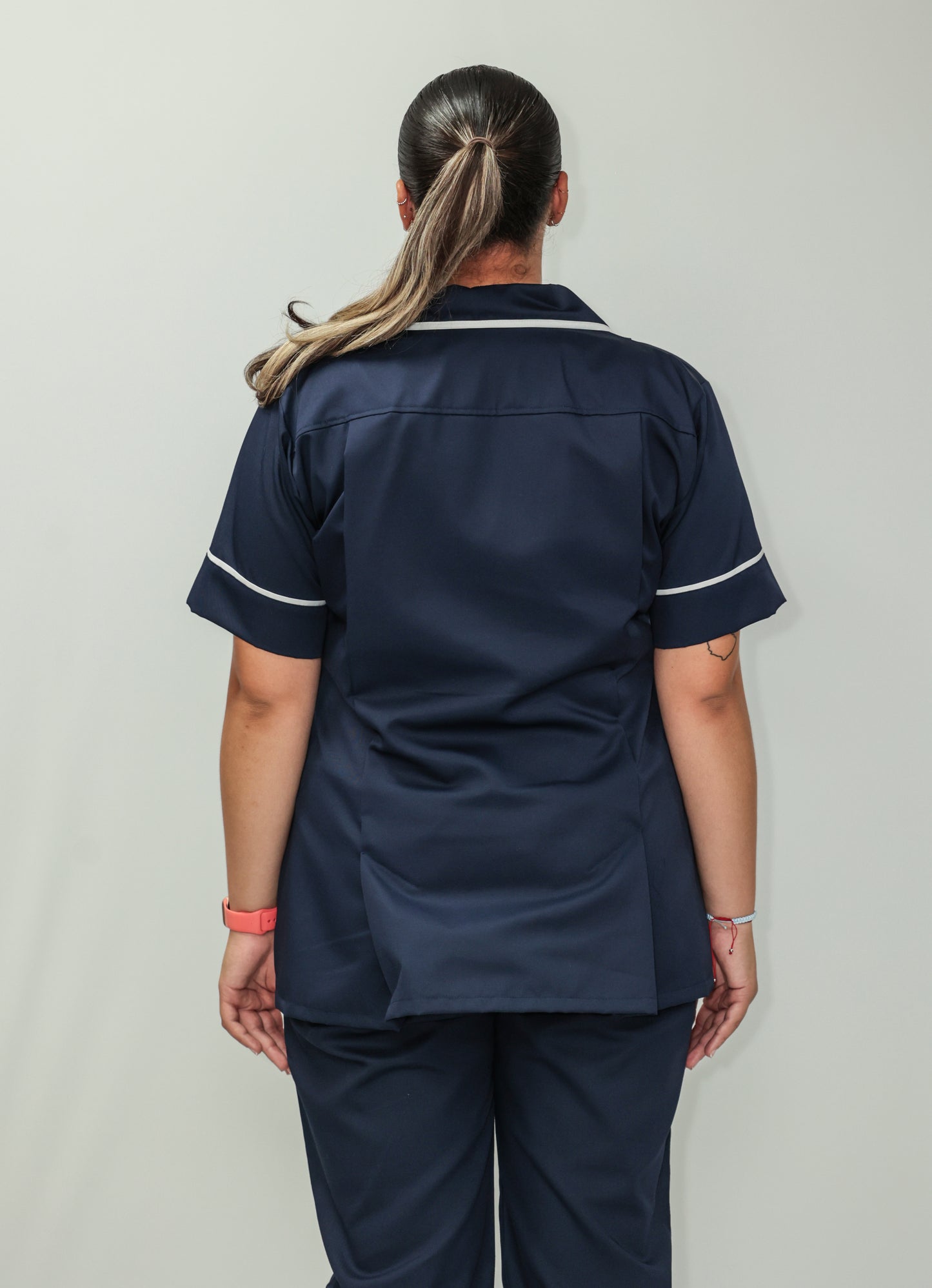Female Tunic White Piping