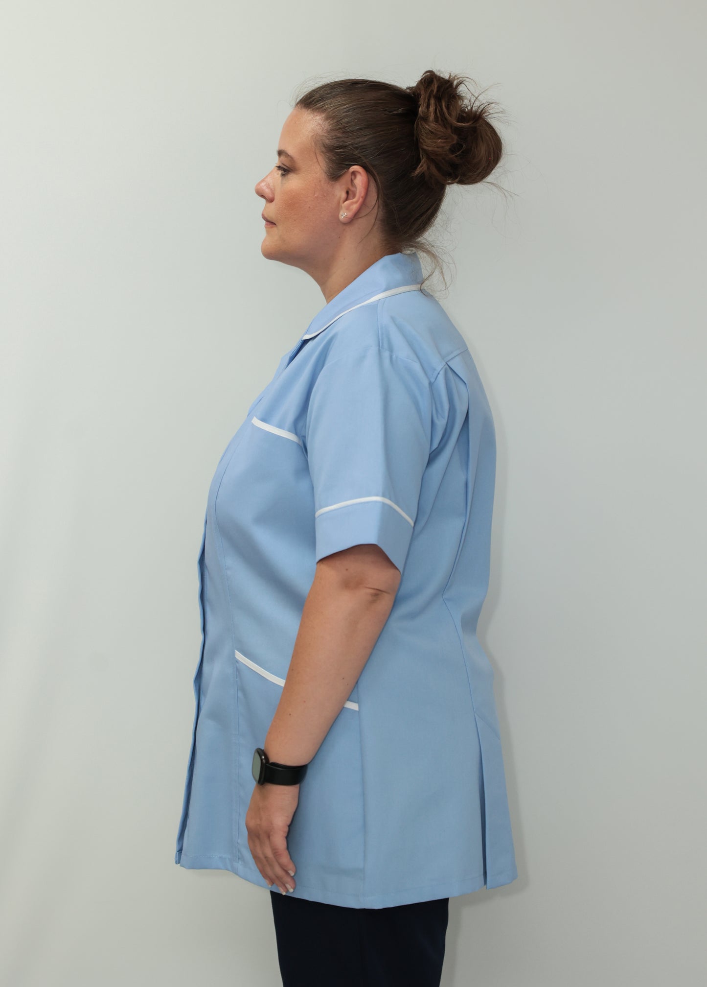 Female Tunic White Piping