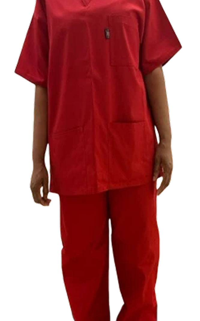 Unisex Scrub Set with Logo 3XL - 5XL