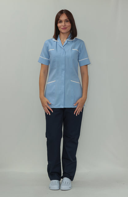 Female Tunic White Piping