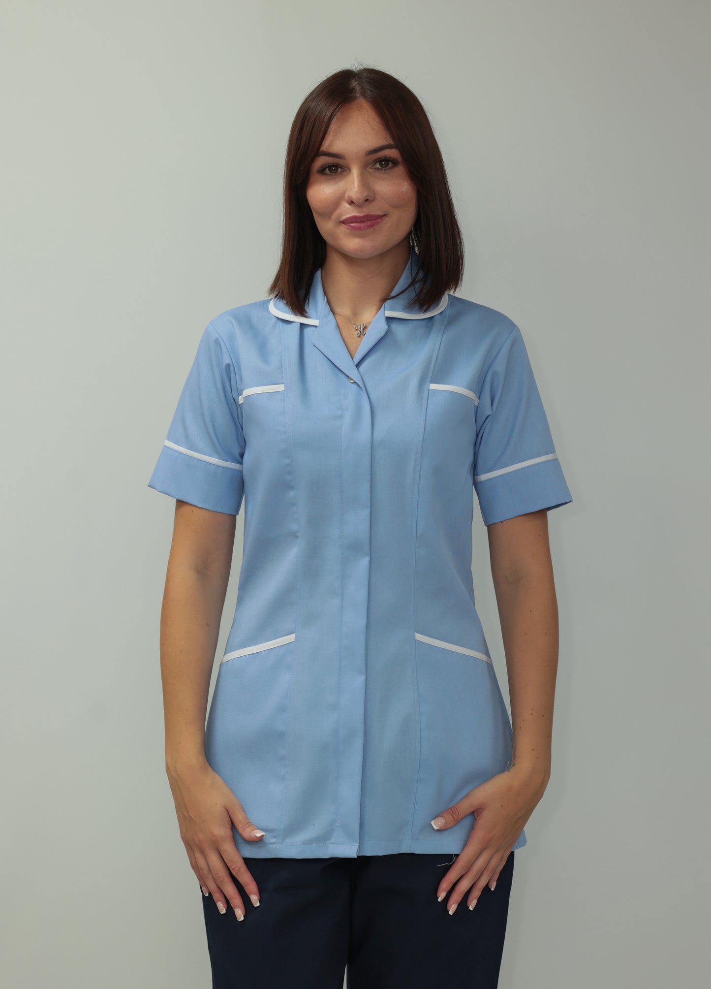 Female Tunic White Piping