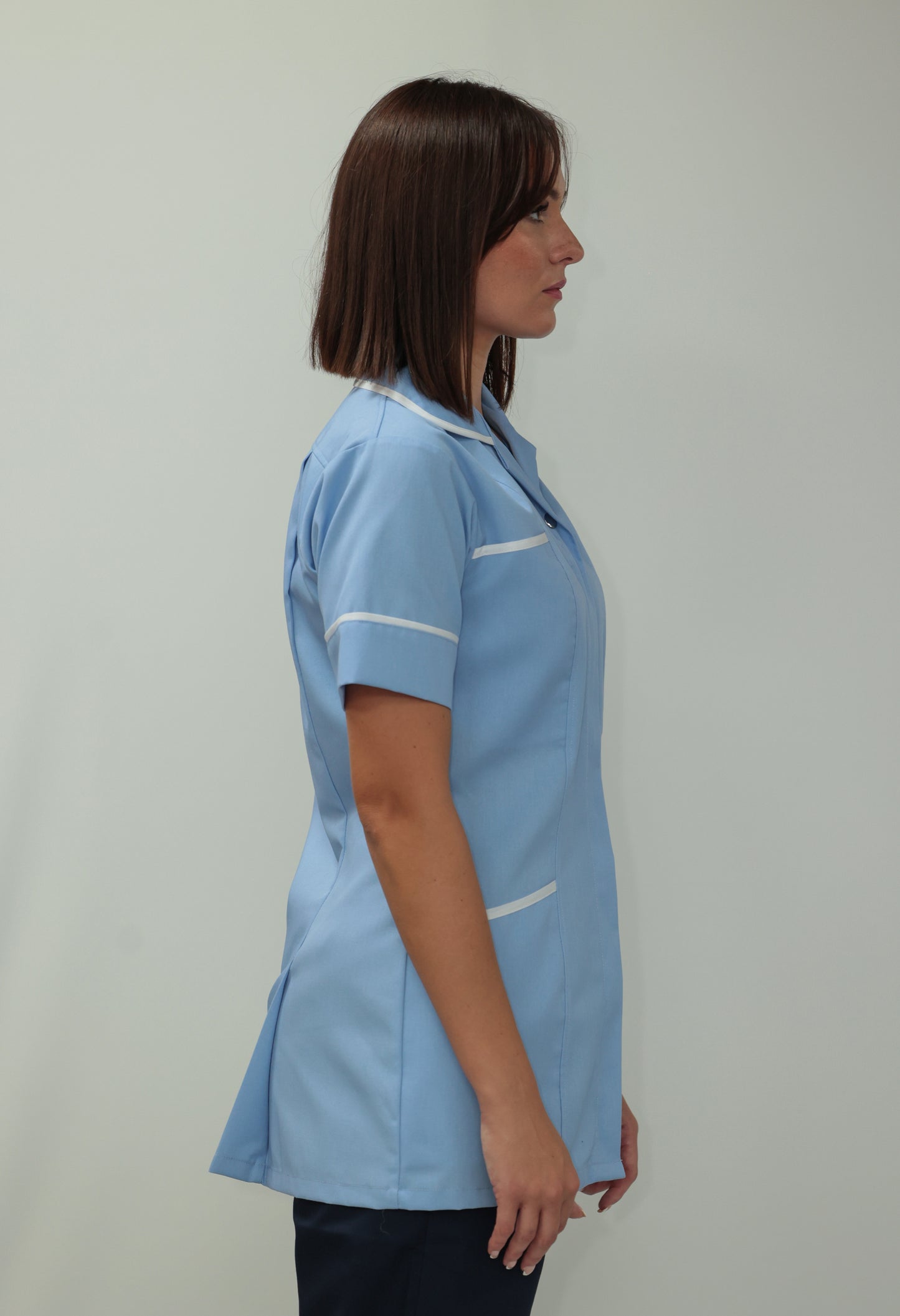 Female Tunic White Piping