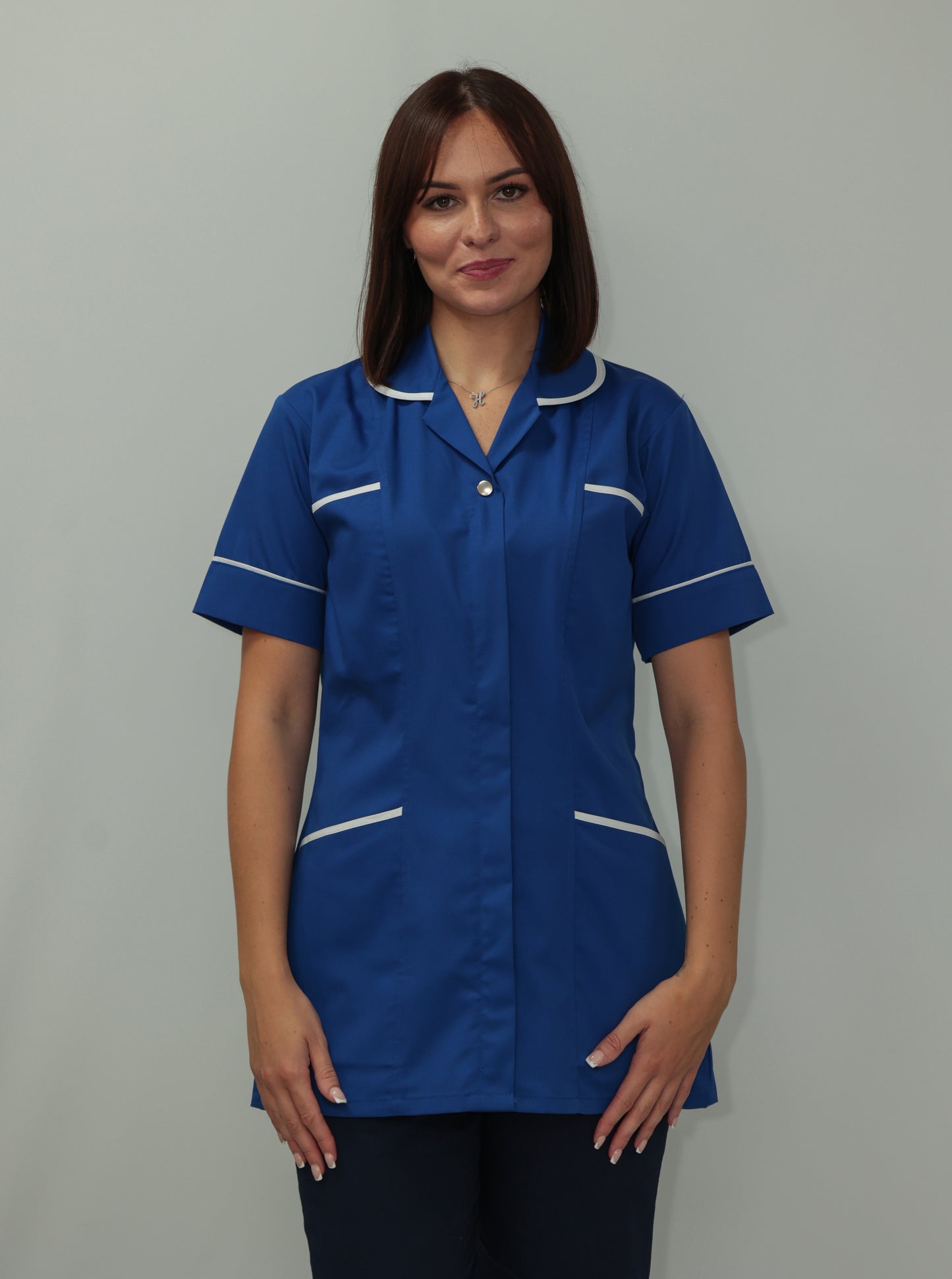 Female Tunic White Piping