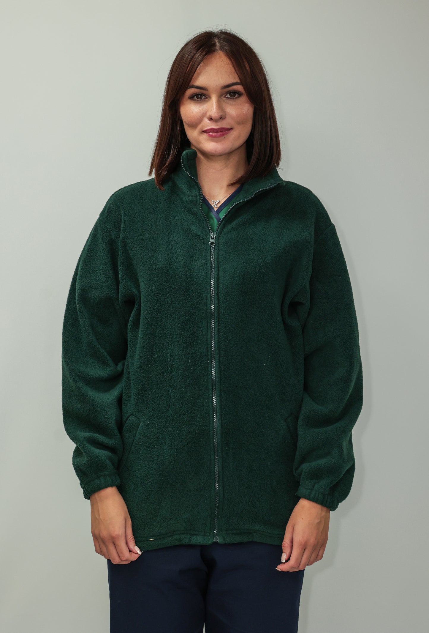 Unisex Fleece Jacket with Logo