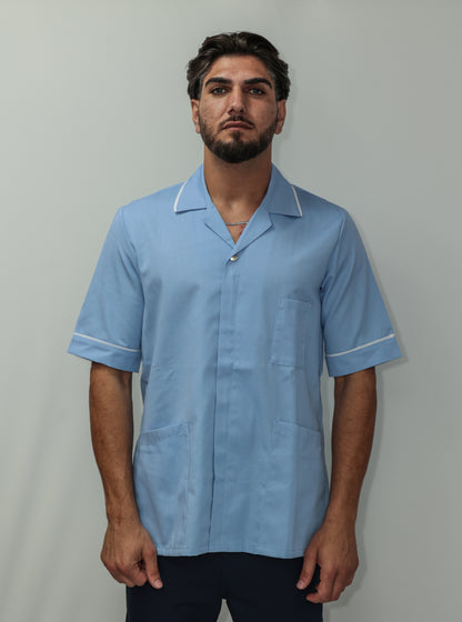 Male Tunic White Piping