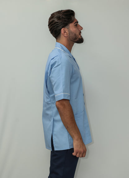 Male Tunic White Piping