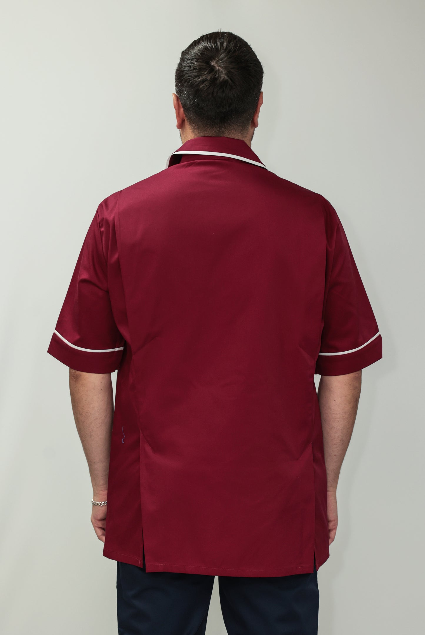 Male Tunic White Piping