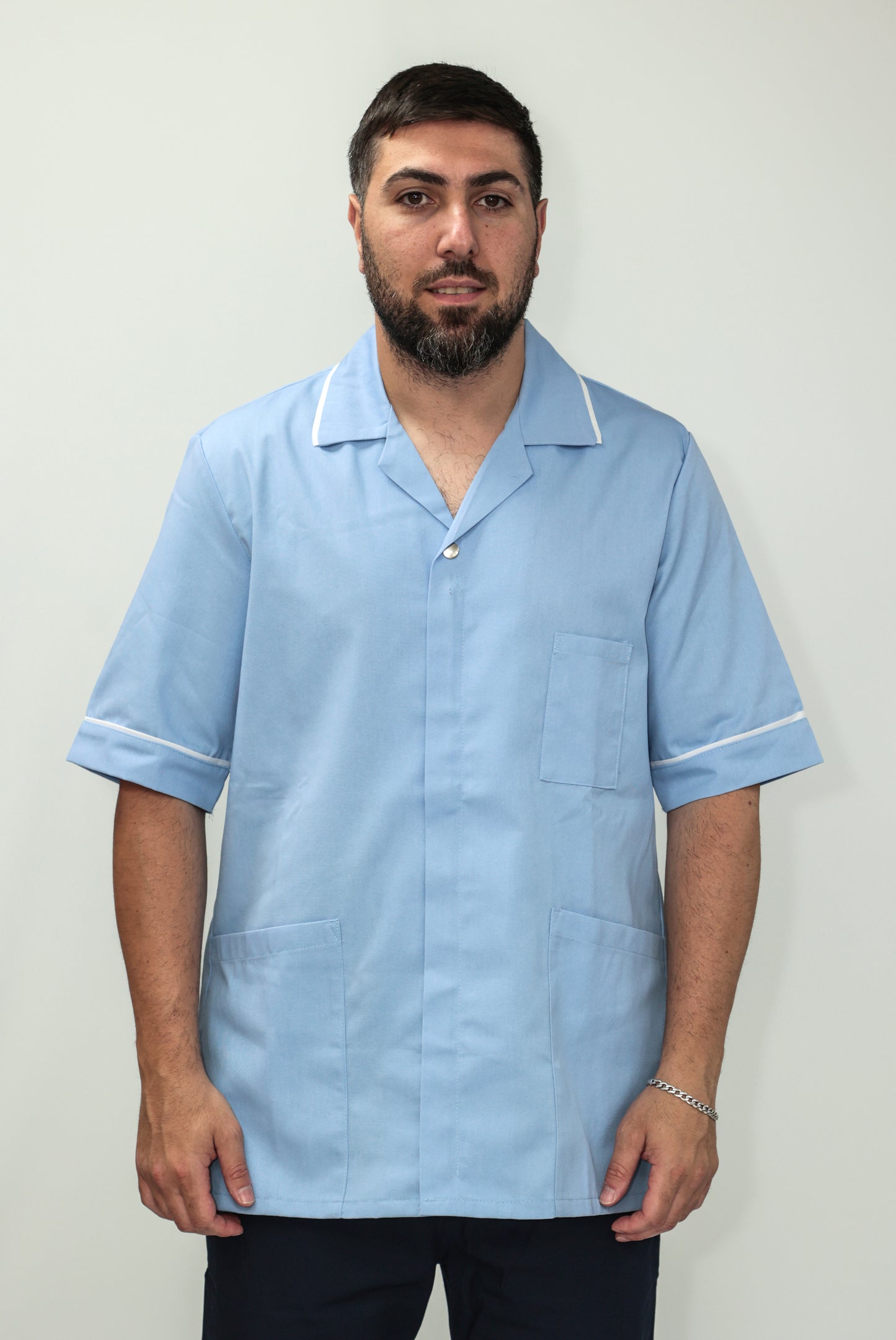 Male Tunic White Piping