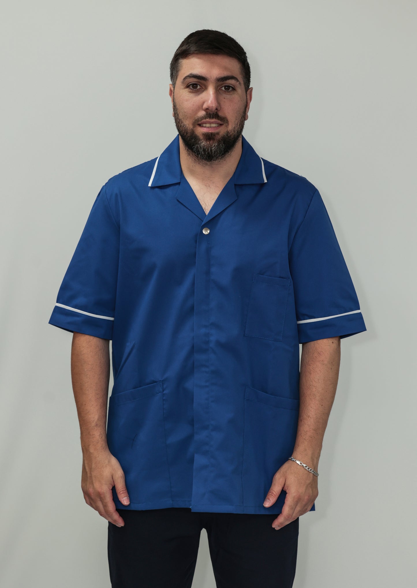 Male Tunic White Piping