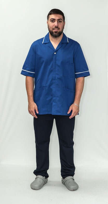 Male Tunic White Piping