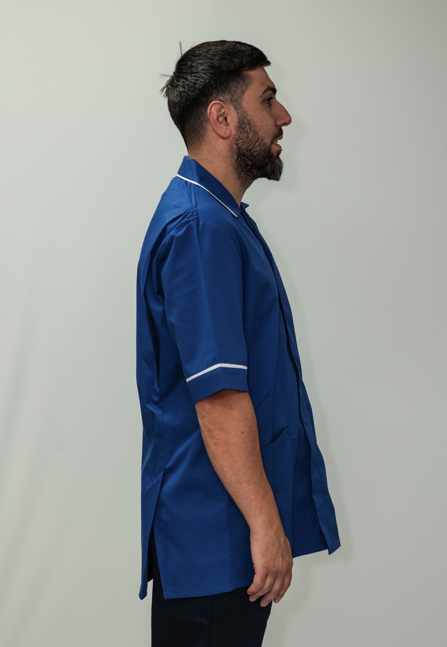 Male Tunic White Piping