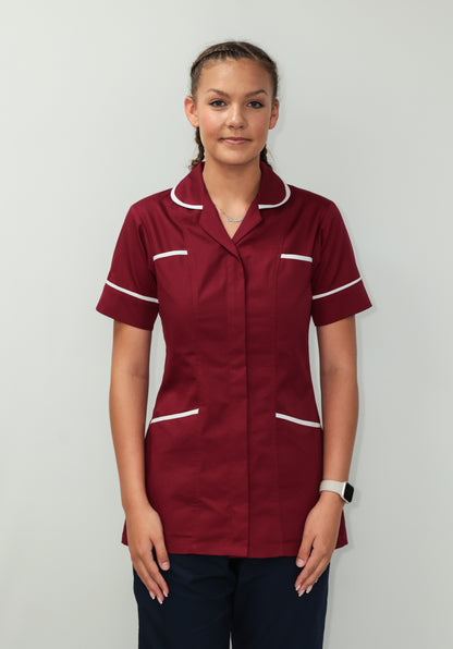 Female Tunic White Piping
