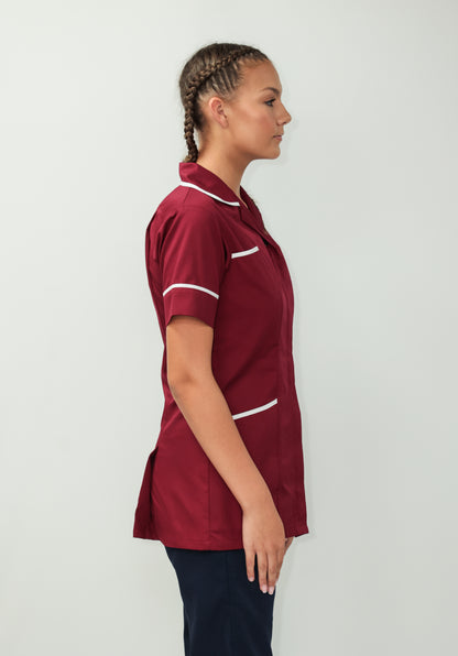 Female Tunic White Piping