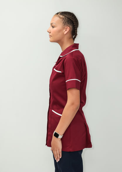 Female Tunic White Piping