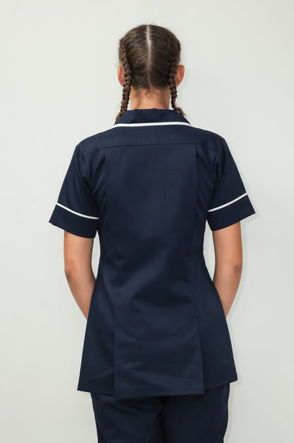 Female Tunic White Piping