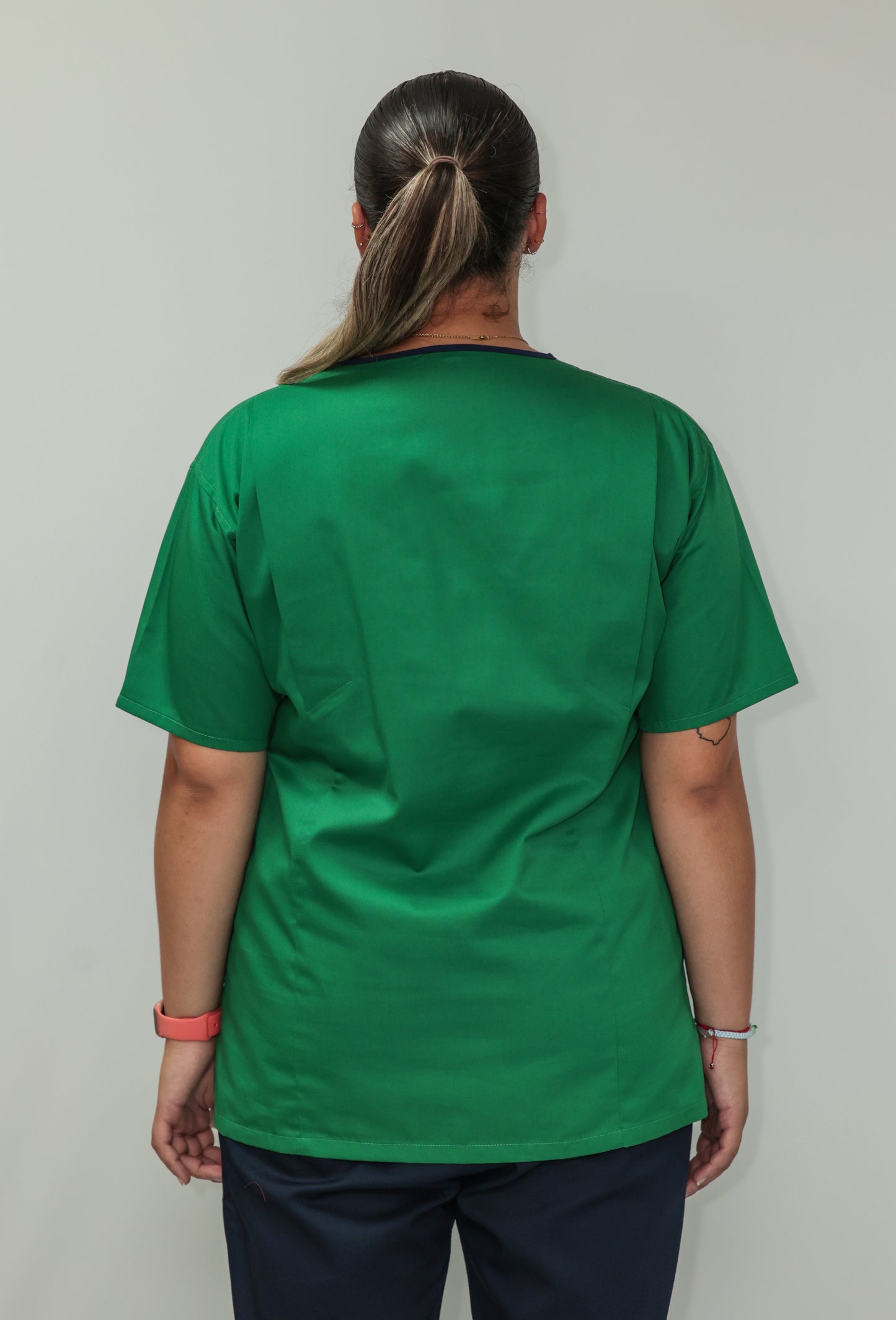 Female Tunic Navy Piping No Zip