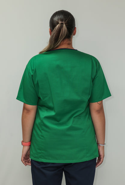 Female Tunic Navy Piping No Zip