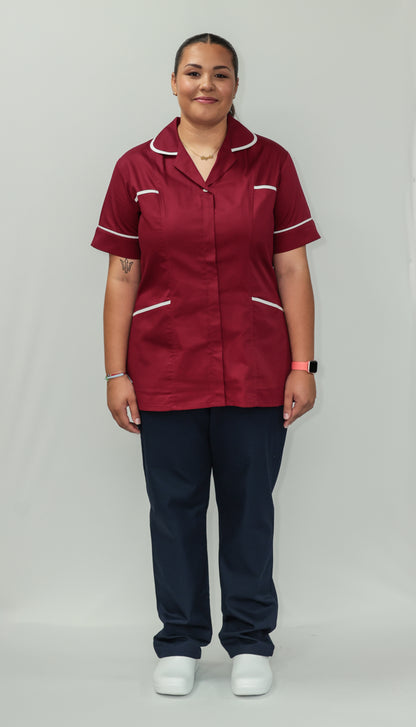 Female Tunic White Piping