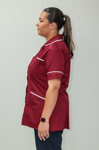 Female Tunic White Piping