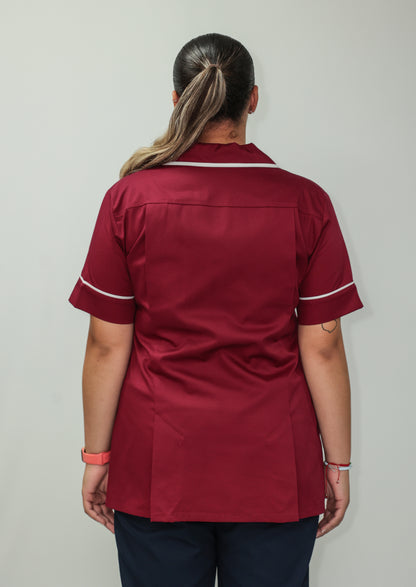 Female Tunic White Piping