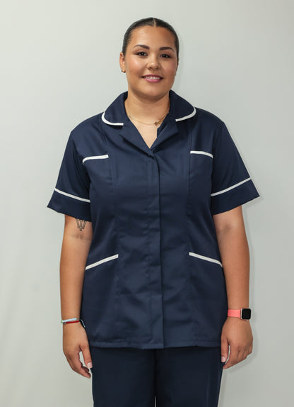 Female Tunic White Piping