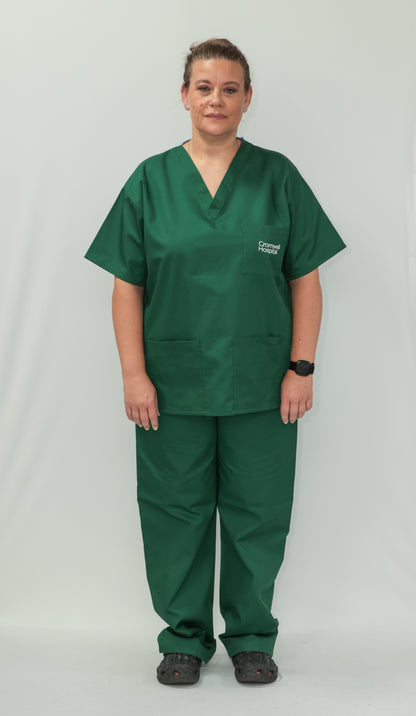 Unisex Scrub Set with Logo XS - 2XL