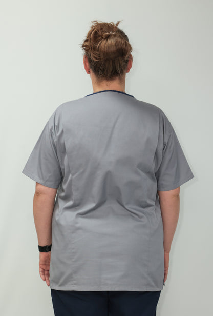 Female Tunic Navy Piping No Zip