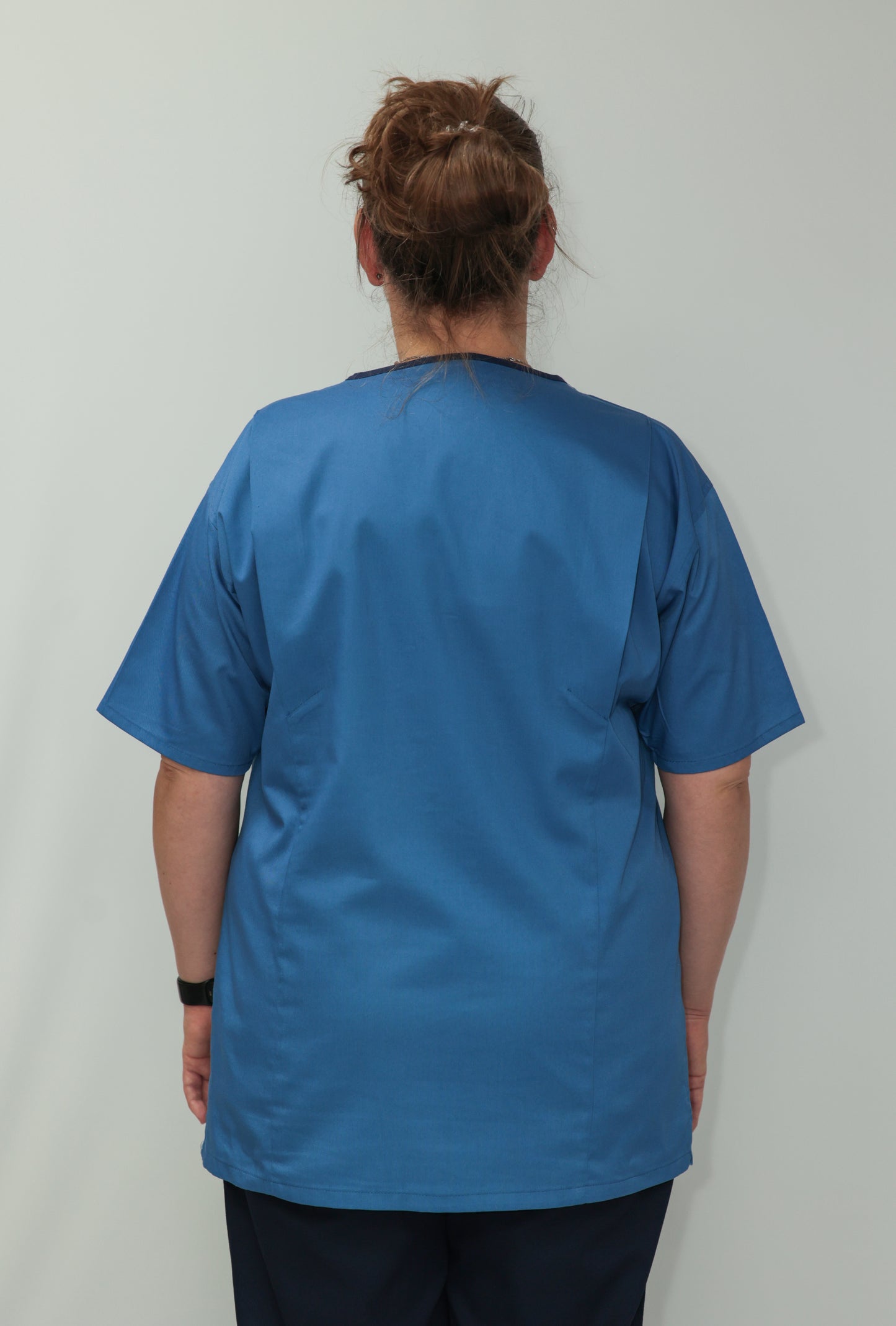 Female Tunic Navy Piping No Zip