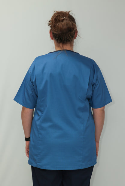 Female Tunic Navy Piping No Zip