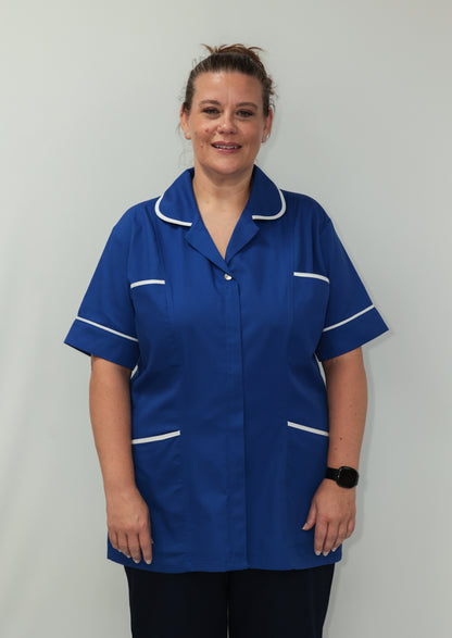 Female Tunic White Piping
