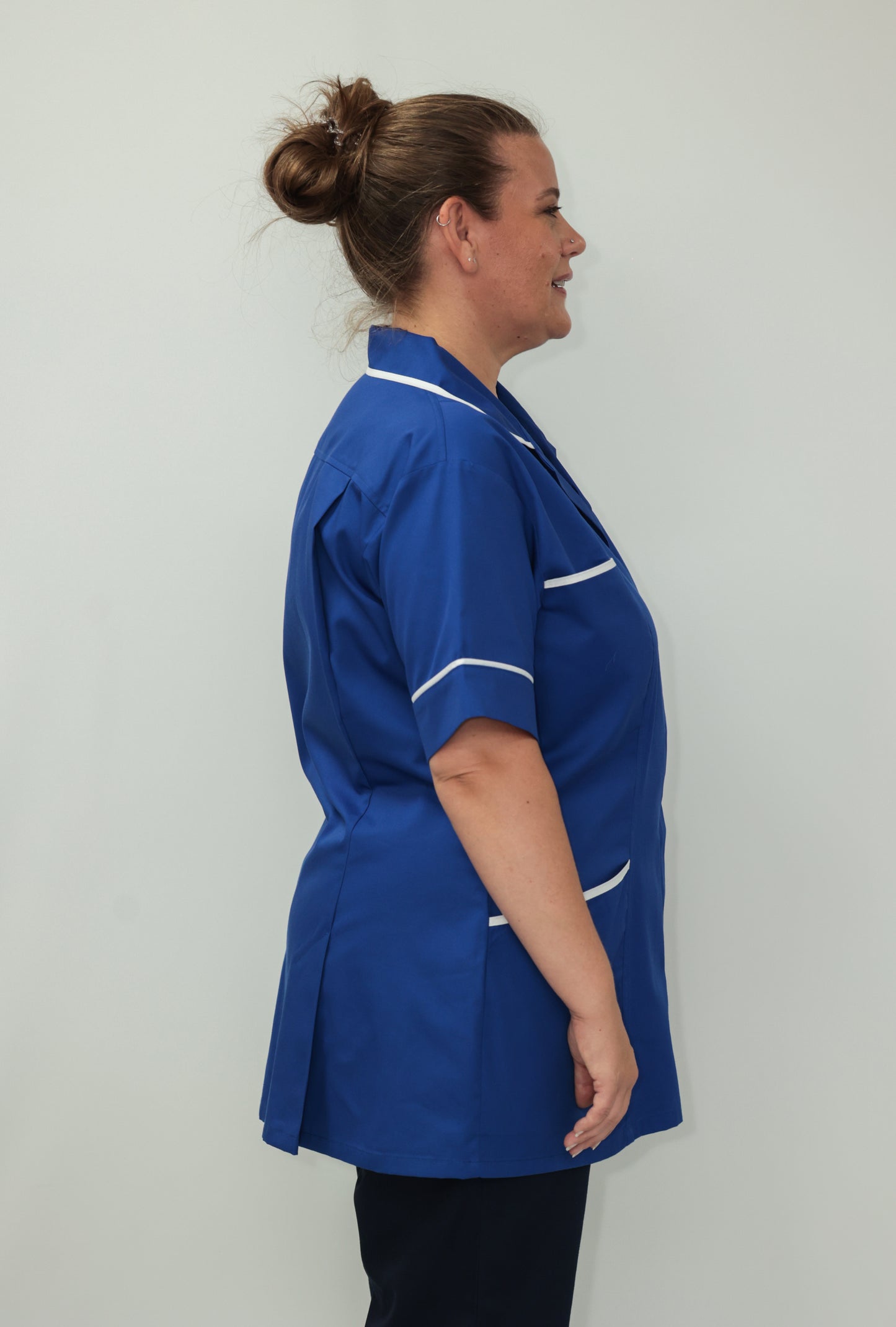 Female Tunic White Piping