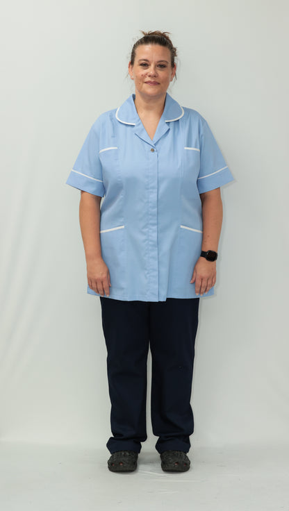 Female Tunic White Piping