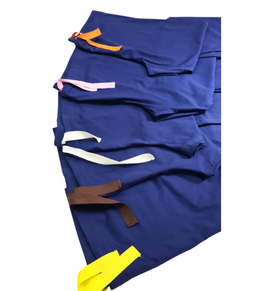 Men/Women Reversible Scrub Top/Uniform/Hospital/Doctor/Nurse/Medical/Royal Blue