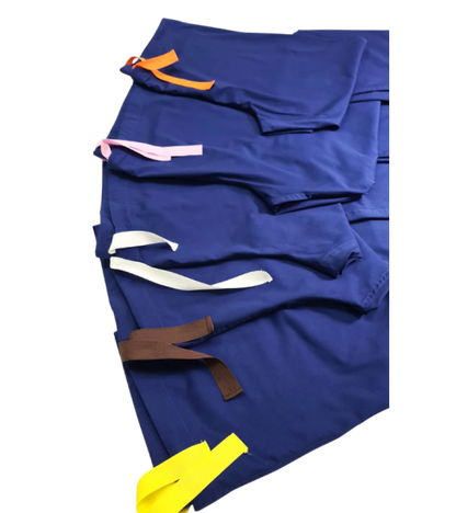 Men/Women Reversible Scrub Top/Uniform/Hospital/Doctor/Nurse/Medical/Royal Blue